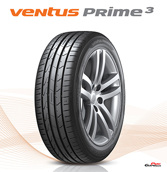 Developed to achieve the perfect balance between performance and comfort, safety and environmentally friendliness, the Ventus Prime3 is the latest premium comfort flagship of Hankook’s successful Ventus line.