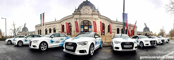 A HÚSZ 17 program keretén belül húsz magyar úszó kapott Magyarországon gyártott Audi A3-as autókat.