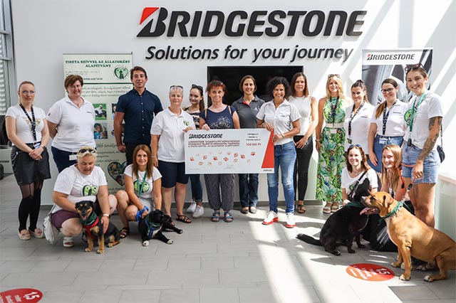 Állati segítség – A Bridgestone idén a négylábúakat támogatja munkatársai szavazatai alapján