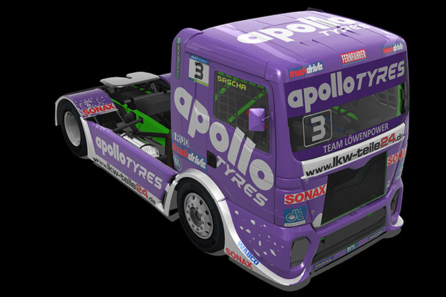 Az Apollo Tyres kétéves szponzori szerződést köt a német SL Trucksport 30-al a teherautóversenyzésről