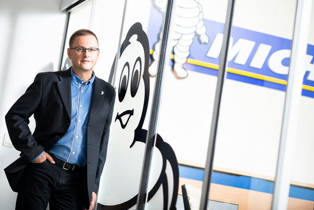 Dr. Nemes Attila. A Michelin Hungária Kft. ügyvezető igazgatója