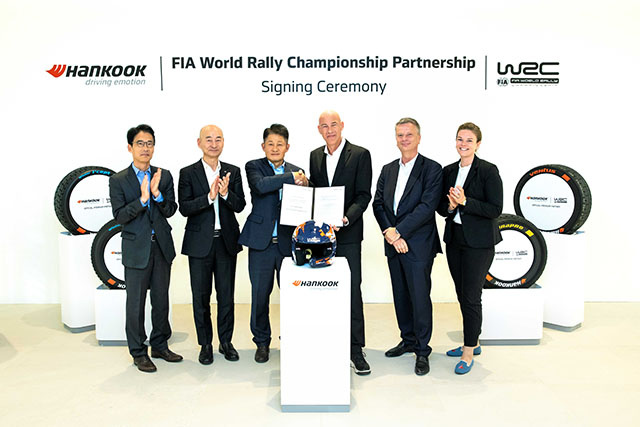 A Hankook a 2025-ös FIA Rally Világbajnokság (WRC) kizárólagos versenyabroncs beszállítója