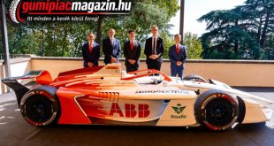 Bridgestone Formula E versenyautó és a Hankook EV-abroncstechnológiája